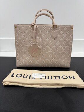 Louis Vuitton Empreinte Monogram Sprmg I The City OnTheGo MM Tote Bag (JB1492)